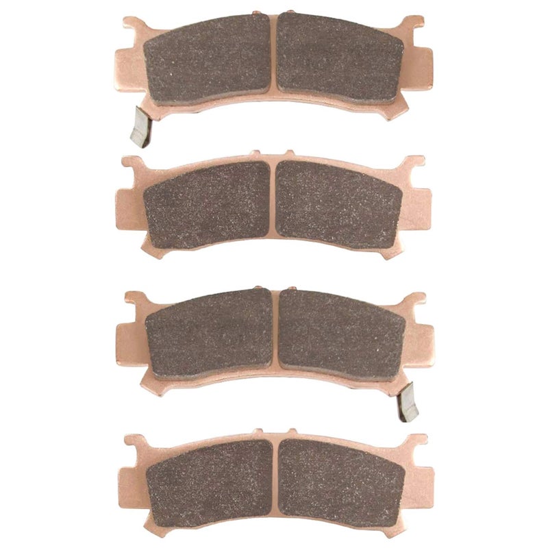 Zinger Brake Pads for Honda Talon 1000R 1000X 2019-2024,Honda Pioneer 1000 1000-5 2016-2024,Sintered Copper Front & Rear Brake Pads Replaces 06451-HL4-A01, 06431-HL4-A01 06452-HL4-A01 06432-HL4-A01 - Image 3